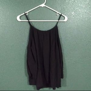 Express Small Black Spaghetti Strap Tank Top